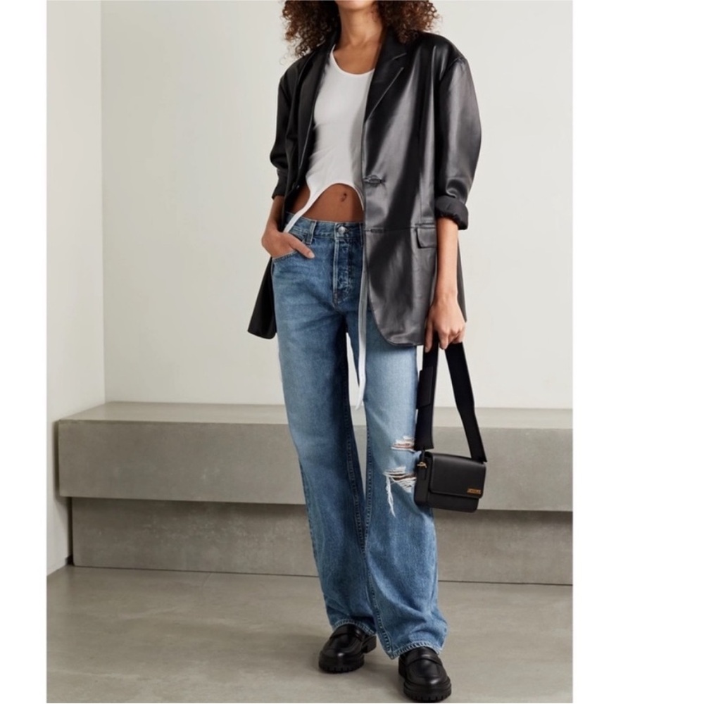 GRLFRND Bella Low Rise Boyfriend in West Village, Size: 25 - Picture 2 of 9